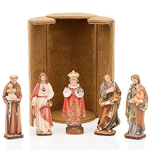 Heiligenfigur Jesuskind und Heiligen in Nische, Heilige Joseph von Holyart