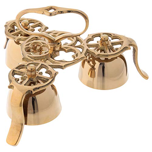 Holyart 3-Klang Altarglocken mit gotischer Verzierung Holyart 3-Klang Altarglocken mit gotischer Verzierung von Holyart