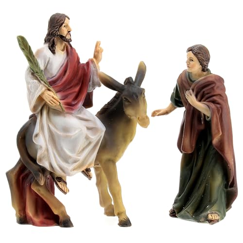 Holyart Einzug Jesu in Jerusalem, für 9 cm Krippe von Holyart
