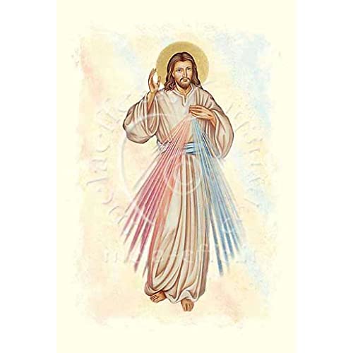 Holyart Glückwunschkarte Bild Jesus Barmherzigkeit von Holyart