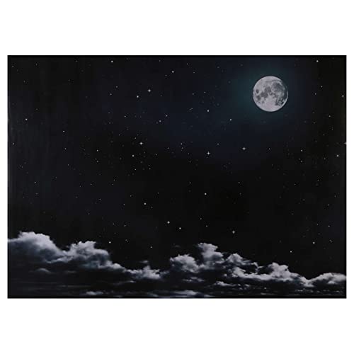 Holyart Hintergrund für DIY-Krippe nächtlicher Himmel mit Mond 70x100 cm von Holyart