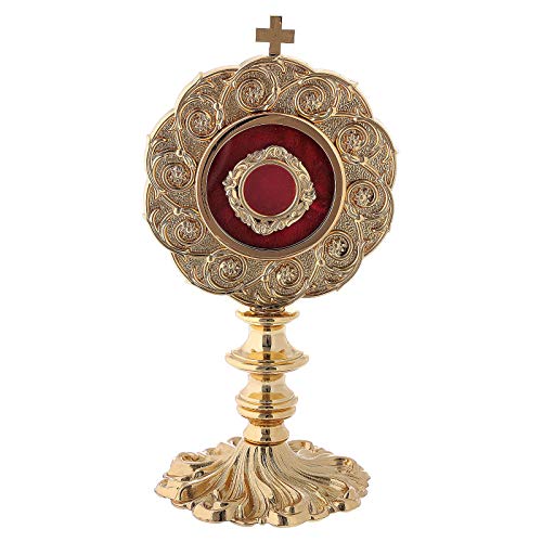 Holyart Reliquiar goldenen Messing 21cm von Holyart