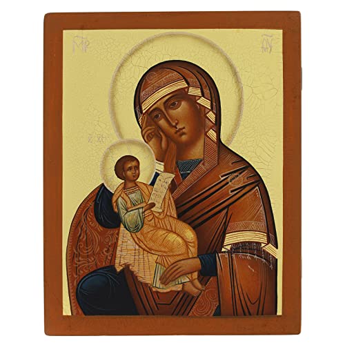 Holyart Russische Ikone, Lindere Meinen Kummer von Holyart