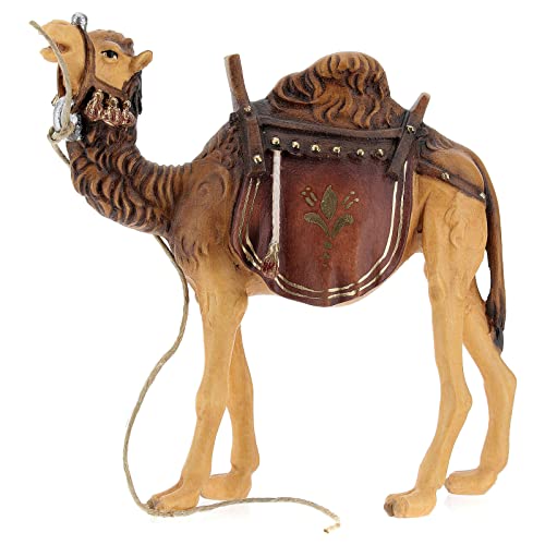 Kamel für Krippe Mod. Kostner Grödnertal Holz 12cm von Holyart