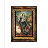 Saint Meinrad - Von Einsiedeln De San Meinrado O Meginrado Szent Meinrád Van von Holyartstore