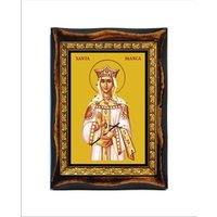 Santa Bianca - Heilige Blanca Blanche Handgemachte Holz Ikone Auf Plakette, Orthodox, Katholisch, Altar, Home Decor von Holyartstore