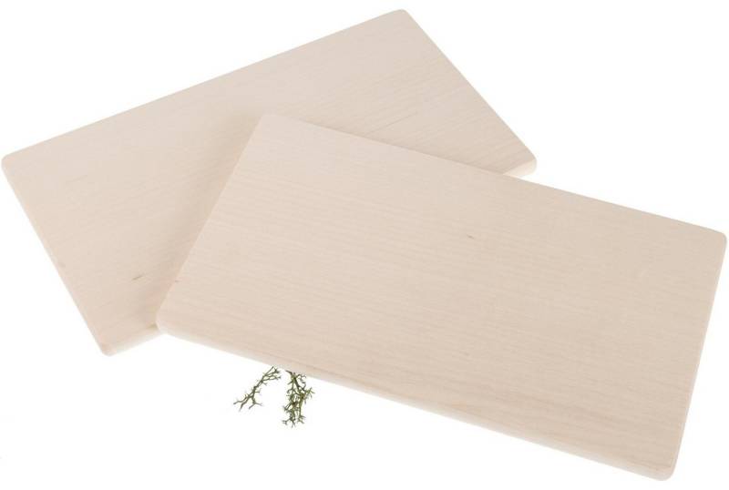 Holz Frank Frühstücksbrett Frühstücksbrettchen aus FSC® Ahorn Holz - 26 x 15 x 1,2 cm, Holz, (1-St) von Holz Frank