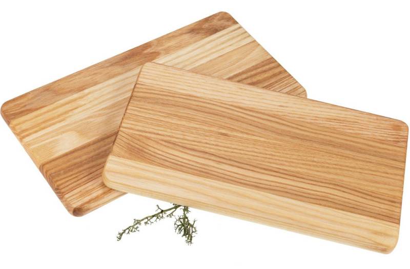 Holz Frank Frühstücksbrett Schneidebrett Esche geölt - 22,5 x 12,5 x 1,2 cm, Holz, (1-St) von Holz Frank