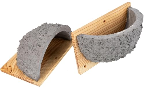 Rauchschwalben Nest - Nistkasten aus Holzbeton und Lärche geölt Rauchschwalben Nest - Nistkasten aus Holzbeton und Lärche geölt von Holz Frank
