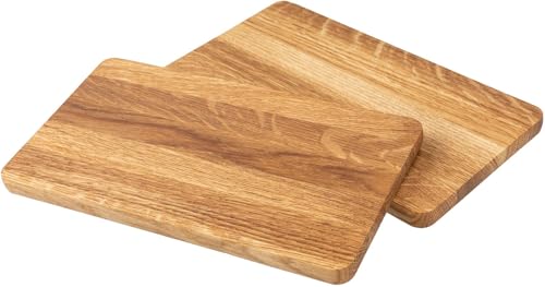 Schneidebrett Eiche geölt - 22,5 x 12,5 x 1,2 cm - 4er Set Schneidebrett Eiche geölt - 22,5 x 12,5 x 1,2 cm - 4er Set von Holz Frank
