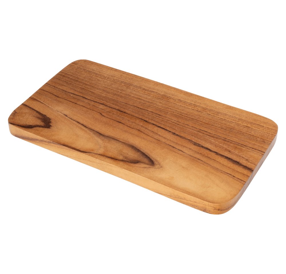 Holz-Leute Frühstücksbrett Brotzeitbrett 30,5 x 17 cm Schneidebrett Holzbrett, Holz, Teak, schlichte Form, Handarbeit Holz-Leute Frühstücksbrett Brotzeitbrett 30,5 x 17 cm Schneidebrett Holzbrett, Holz, Teak, schlichte Form, Handarbeit von Holz-Leute