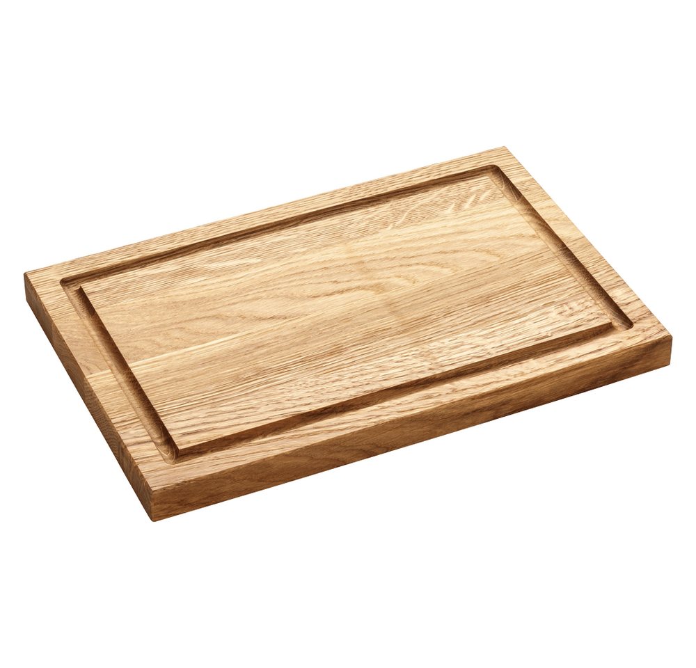 Holz-Leute Schneidebrett rechteckig Arbeitsbrett Hackbrett, Holz, Eiche, Hackbrett, Saftrille, hergestellt in Bayern Holz-Leute Schneidebrett rechteckig Arbeitsbrett Hackbrett, Holz, Eiche, Hackbrett, Saftrille, hergestellt in Bayern von Holz-Leute