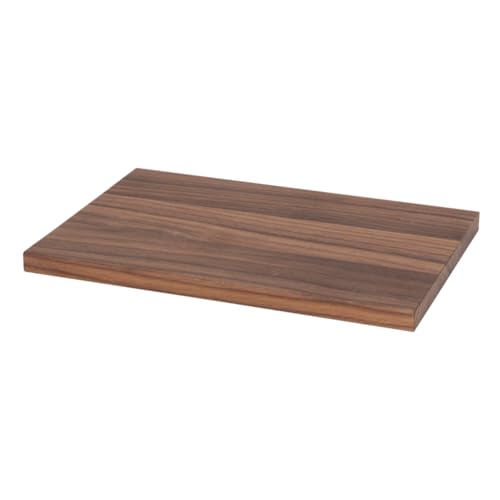 Schneidebrett Nussbaum Holz klein 28 x 19 x 1,5 cm | Holz-Leute von Holz-Leute