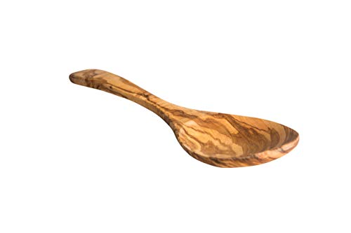 Servierlöffel aus Olivenholz, handgefertigt, großer Holzlöffel zum Servieren von Speisen, Antipasti und mehr Servierlöffel aus Olivenholz, handgefertigt, großer Holzlöffel zum Servieren von Speisen, Antipasti und mehr von Holz-Leute