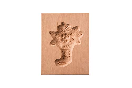 Springerle-Model Füllhorn, Holz Form Birnbaum, Backform für Anisgebäck, ca. 6 x 9 cm Springerle-Model Füllhorn, Holz Form Birnbaum, Backform für Anisgebäck, ca. 6 x 9 cm von Holz-Leute