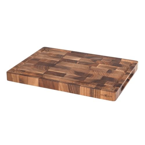 Stirnholz Schneidebrett Nussbaum Holz 40 x 30 x 3 cm | Holz-Leute Stirnholz Schneidebrett Nussbaum Holz 40 x 30 x 3 cm | Holz-Leute von Holz-Leute