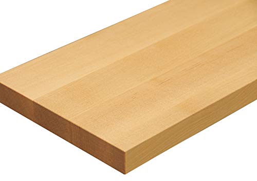 Holz-Projekt-Summer Türschwelle Ahorn Massivholz Stärke:19mm Schwelle Holzschwelle Bodenschwelle für Innentüren Echtholz geölt (81.7cm (86er Tür) x 177mm) von Holz-Projekt-Summer