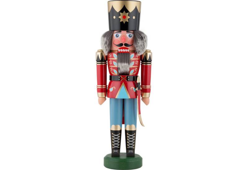 Holz- und Drechslerwaren Legler Nussknacker König rot (40cm) Nussknacker von HoDreWa Legler von Holz- und Drechslerwaren Legler