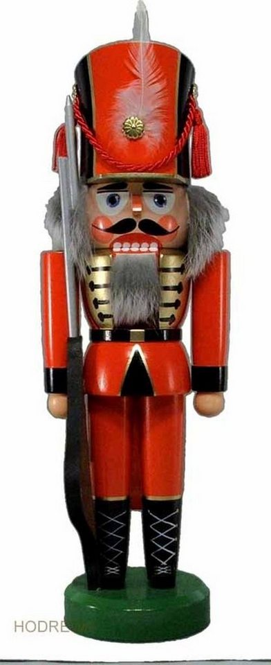 Holz- und Drechslerwaren Legler Nussknacker Nussknacker Soldat rot BxHxT 12x38x11,5cm NEU von Holz- und Drechslerwaren Legler