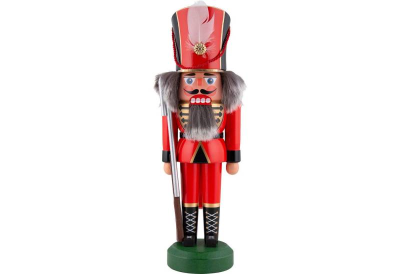 Holz- und Drechslerwaren Legler Nussknacker Soldat rot (26cm) Nussknacker von HoDreWa Legler von Holz- und Drechslerwaren Legler