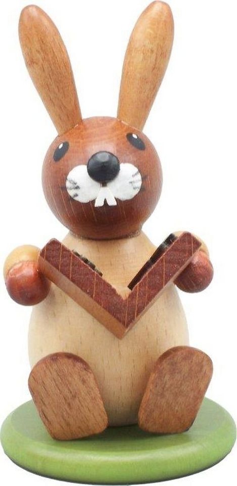 Holz- und Drechslerwaren Legler Osterhase Osterdekoration Osterhase mit Buch natur Höhe 9cm NEU Holz- und Drechslerwaren Legler Osterhase Osterdekoration Osterhase mit Buch natur Höhe 9cm NEU von Holz- und Drechslerwaren Legler