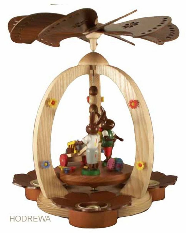 Holz- und Drechslerwaren Legler Osterhase Osterdekoration Pyramide mit Hasen Höhe 28cm NEU Holz- und Drechslerwaren Legler Osterhase Osterdekoration Pyramide mit Hasen Höhe 28cm NEU von Holz- und Drechslerwaren Legler