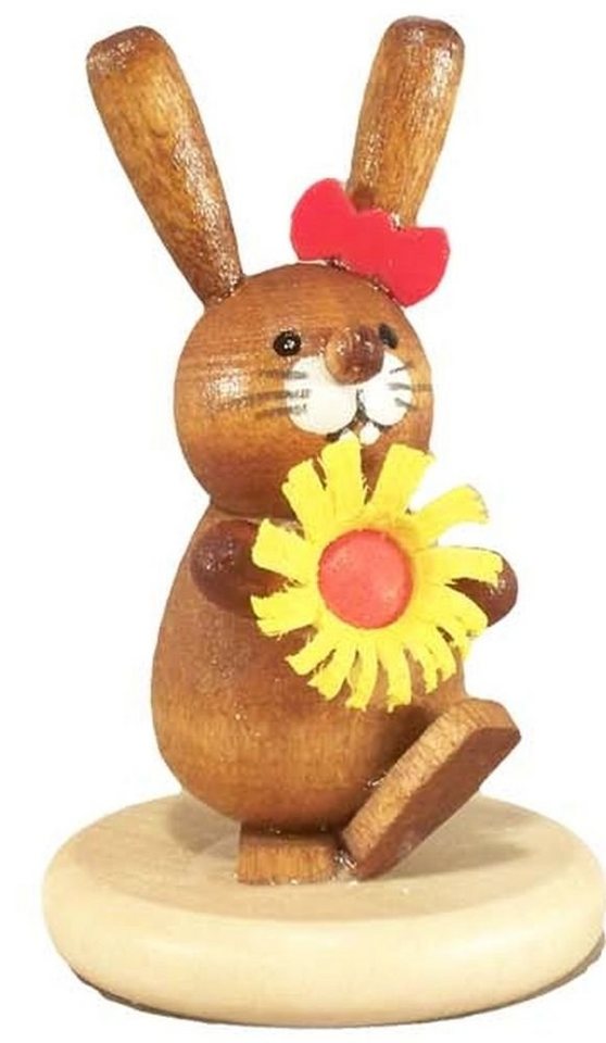 Holz- und Drechslerwaren Legler Teelichthalter Osterdekoration Osterhäsin mit Blume natur BxHxT 3,2x5x3,2cm NEU Holz- und Drechslerwaren Legler Teelichthalter Osterdekoration Osterhäsin mit Blume natur BxHxT 3,2x5x3,2cm NEU von Holz- und Drechslerwaren Legler
