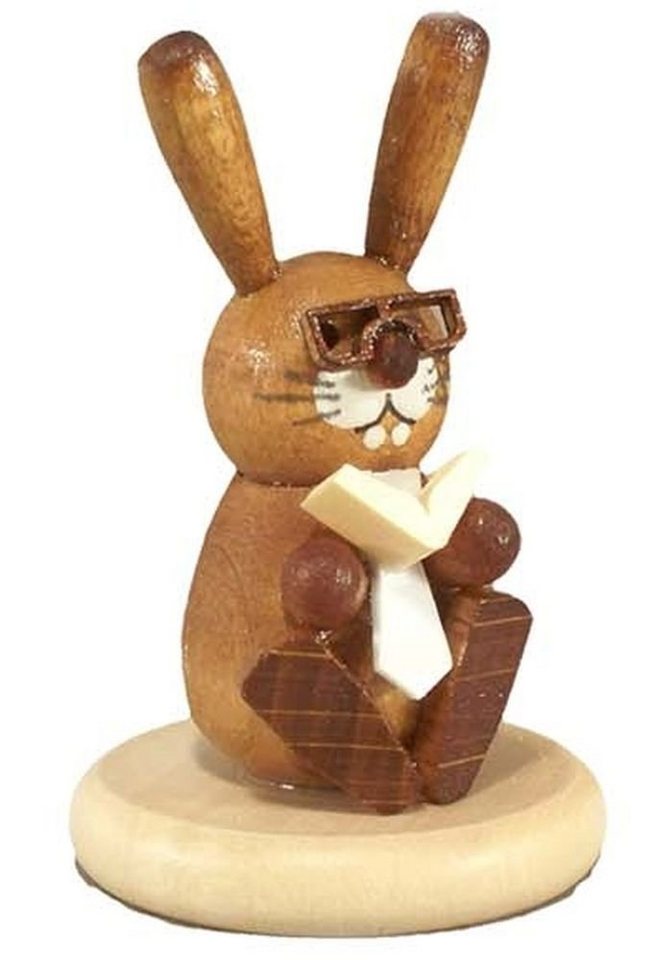 Holz- und Drechslerwaren Legler Teelichthalter Osterdekoration Osterhase mit Möhre natur BxHxT 3,2x5x3,2cm NEU von Holz- und Drechslerwaren Legler