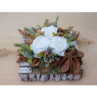 Grabgesteck Grabschmuck Grabkranz 20 X cm Allerheiligen Grabgesteck Grabschmuck Grabkranz 20 X cm Allerheiligen von HolzBlumeKreationen