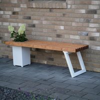 Gartenbank/Moderne Holzbank/Sitzbank Aus Massivholz von HolzDIYelias