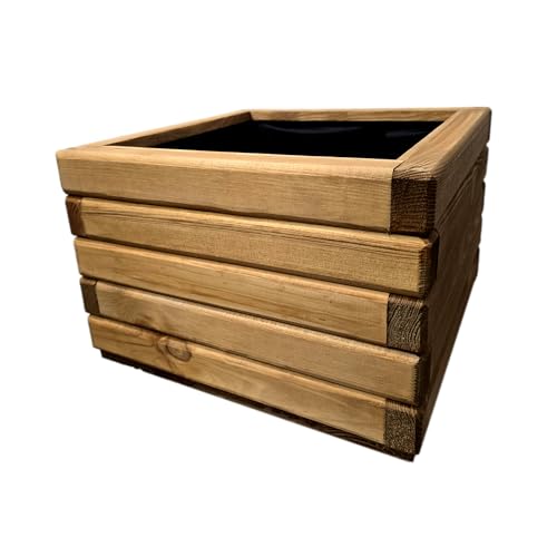 HolzGarden Pflanzkübel Holz 40x30x40 cm Imprägniert Farbe Pinia Wetterfest Blumenkasten Blumentopf Groß Außen Balkon Garten Pflanzkasten Outdoor 29l Serie FORNEA HolzGarden Pflanzkübel Holz 40x30x40 cm Imprägniert Farbe Pinia Wetterfest Blumenkasten Blumentopf Groß Außen Balkon Garten Pflanzkasten Outdoor 29l Serie FORNEA von HolzGarden