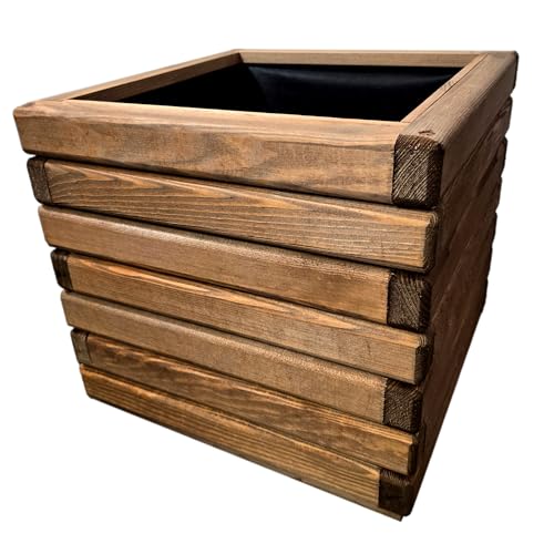 HolzGarden Pflanzkübel Holz 40x40x40 cm Imprägniert Farbe Teak Wetterfest Blumenkasten Blumentopf Groß Außen Balkon Garten Pflanzkasten Outdoor 41l Serie FORNEA HolzGarden Pflanzkübel Holz 40x40x40 cm Imprägniert Farbe Teak Wetterfest Blumenkasten Blumentopf Groß Außen Balkon Garten Pflanzkasten Outdoor 41l Serie FORNEA von HolzGarden