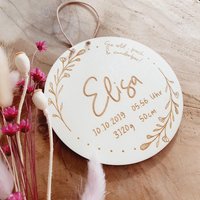 Namensschild Zur Geburt Mit Namen Und Geburtsdaten| Sei Wild, Frech & Wunderbar| Personalisiertes Geschenk |Geburtsgeschenk| Taufgeschenk Namensschild Zur Geburt Mit Namen Und Geburtsdaten| Sei Wild, Frech & Wunderbar| Personalisiertes Geschenk |Geburtsgeschenk| Taufgeschenk von HolzHerzLiebe