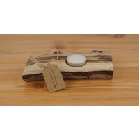 Teelichthalter Aus Apfelholz Einzelstück Teelicht Deko Teelichhalter Handgefertigt Holz Apfelbaum Teelichter von HolzKasperScheune