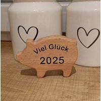Glücksschweine Aus Buchenholz/ Glücksbringer/ Mitbringsel Holz/ Kleine Geschenke/Deko Silvester /Neujahr Viel Glück/ 2025 Glücksschweine Aus Buchenholz/ Glücksbringer/ Mitbringsel Holz/ Kleine Geschenke/Deko Silvester /Neujahr Viel Glück/ 2025 von HolzLiebIch