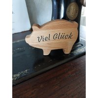 Glücksschweine Aus Buchenholz/Glücksbringer Mitbringsel Holz Kleine Geschenke Deko Glücksschweine Aus Buchenholz/Glücksbringer Mitbringsel Holz Kleine Geschenke Deko von HolzLiebIch