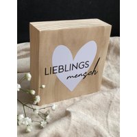 Holzschild Mit Spruch | Dekoration Geschenk Muttertag Schwarz Weiß Natur Holzschild Mit Spruch | Dekoration Geschenk Muttertag Schwarz Weiß Natur von HolzRevival