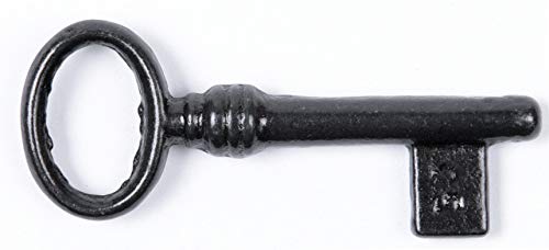Möbelschlüssel Schlüssel Rohling Antik Eisen Schwarz (5051/00.14) von Holzando.de