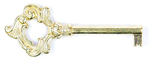 Möbelschlüssel Schlüssel Rohling Antik Messing (B-g) von Holzando.de