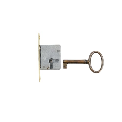 Holzando Möbelschloss Einsteckschloss mit Schlüssel 0012Q-3012 Rechts - Dornmaß 15mm - Halmlänge 32mm Holzando Möbelschloss Einsteckschloss mit Schlüssel 0012Q-3012 Rechts - Dornmaß 15mm - Halmlänge 32mm von Holzando