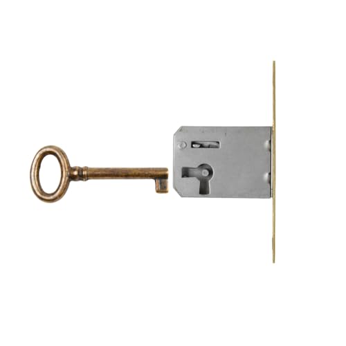 Holzando Möbelschloss Einsteckschloss mit Schlüssel 02.4014-3010 Links - Dornmaß 35mm - Halmlänge 42mm Holzando Möbelschloss Einsteckschloss mit Schlüssel 02.4014-3010 Links - Dornmaß 35mm - Halmlänge 42mm von Holzando