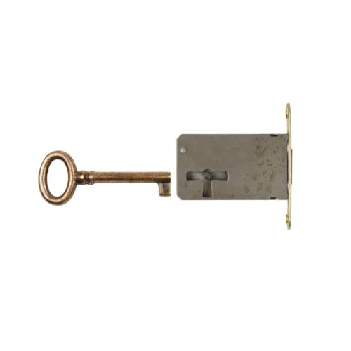 Holzando Möbelschloss Einsteckschloss mit Schlüssel Links - Dornmaß 45mm - Halmlänge 42mm Holzando Möbelschloss Einsteckschloss mit Schlüssel Links - Dornmaß 45mm - Halmlänge 42mm von Holzando