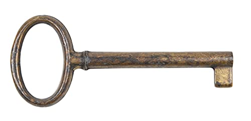 Möbelschlüssel Antik Stilmöbel Brünniert Ersatzschlüssel Rohling Messing Patina 3012/52.01 von Holzando