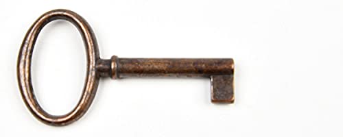 Möbelschlüssel Antik Stilmöbel Brünniert Ersatzschlüssel Rohling Patina 7007/33.01 von Holzando
