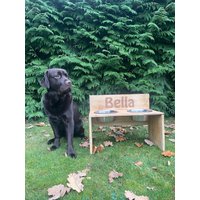 Futterbar Aus Holz Personalisiert - Hundefutterstation Futternapf Mit Namen Erhöhte Futterstation Haustier Geschenk Napfhalter Futterbar Aus Holz Personalisiert - Hundefutterstation Futternapf Mit Namen Erhöhte Futterstation Haustier Geschenk Napfhalter von HolzbarGravuren