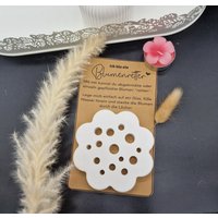Blumenretter Geschenk Eine Kleinigkeit - Give Away Kleines Blumenhalter Raysin Keraflott von Holzbluete