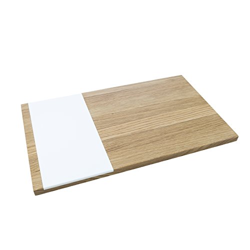 Schneidebrett pano, Doppelseitiges Design - Schneidebrett aus Holz, Holz, Natur, 50 x 30 x 2 cm von Holzbutiq