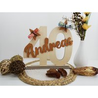 Personalisiertes Geschenk 40. Geburtstag von HolzdekoVonBenedikt