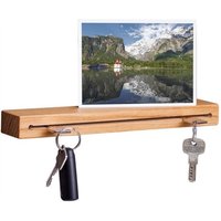 Schlüsselbrett Aus Holz I Handgefertigt in Bayern & Verschiedende Holzarten Schlüsselleiste Mit Ablage Einzugsgeschenk Schlüsselhalter von HolzdekoWoods
