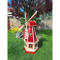 1, 45 M Holzwindmühle, Windmühlen, Windmill Mit Solarbeleuchtung Typ 7.1 1, 45 M Holzwindmühle, Windmühlen, Windmill Mit Solarbeleuchtung Typ 7.1 von Holzdekoladen